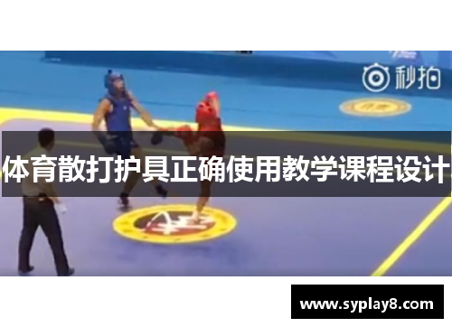 体育散打护具正确使用教学课程设计
